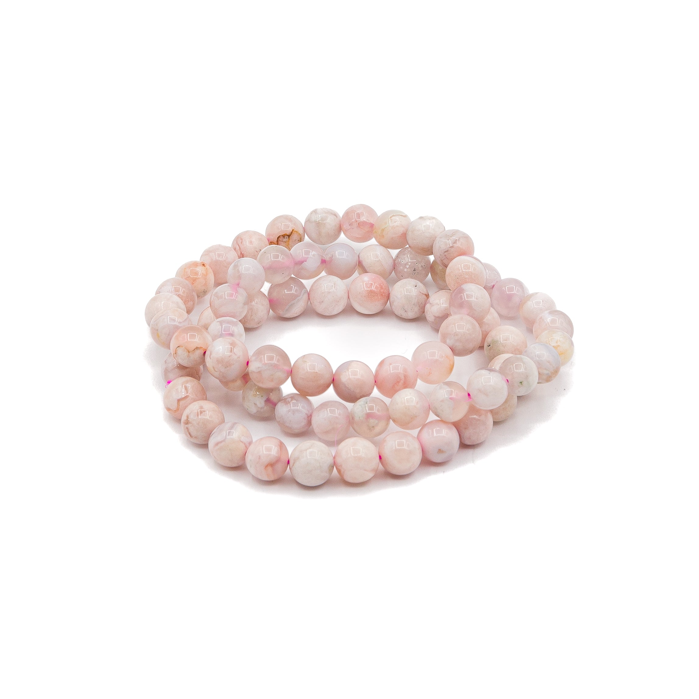Bracelet - Opal Pink 8mm